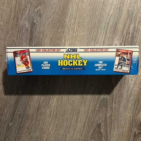 1991 Score NHL Hockey 660 Cards Collector Box Set Bilingual Series 1 & 2‎ SEALED - Picture 3 of 3